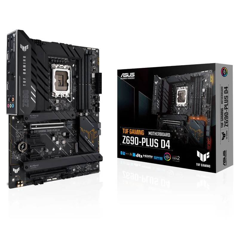 Asus TUF Z690-Plus - DDR4 LGA 1700 Intel Motherboard - اللوحة الأم